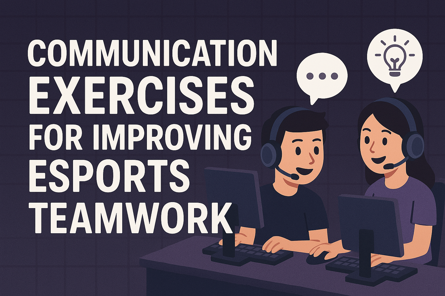 • Communication Exercises for Improving Esports Teamwork